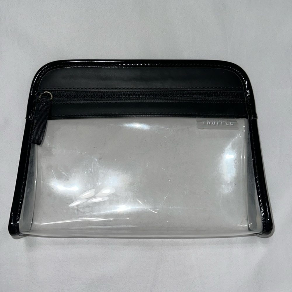Truffle Clarity Pouch Small Nylon Black
